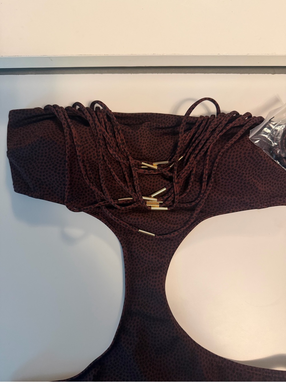 BNWT Victoria Secret Archives Strappy Hardware Monokini - Picture 2 of 9
